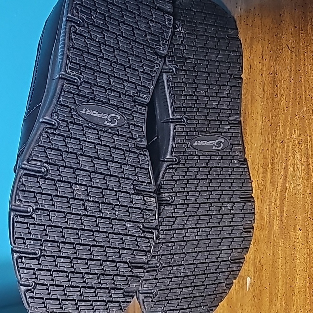S Sport by Skechers | Men's Brise Slip Resistant Black Sneakers | Size 9 - Picture 4 of 7
